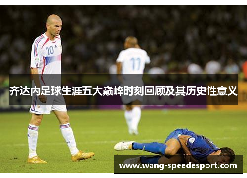 齐达内足球生涯五大巅峰时刻回顾及其历史性意义